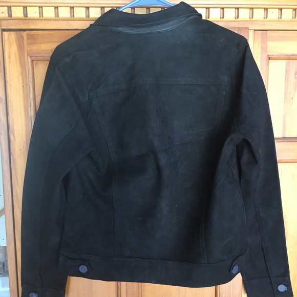 Women’s Lucky Brand Leather and Suede Jacket NWT - Picture 3 of 3